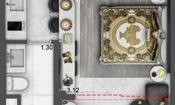 Imagem 5: Apartamento para venda tem 28 metros quadrados com 1 quarto em Moema - São Paulo - SP