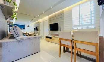 Imagem 4: Apartamento planejado, teto com rebaixamento de gesso