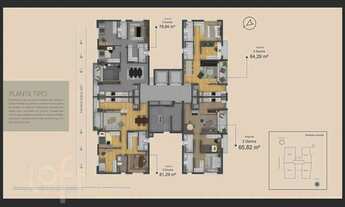 Imagem 2: Apartamento à venda em Petrópolis com 64 m², 2 quartos, 1 suíte, 1 vaga