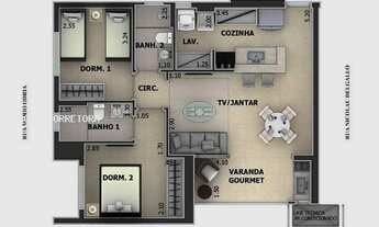 Imagem 7: Apartamento para Venda em Bauru, Jardim Solange ALASKA, 2 dormitórios, 1 suíte, 2 banheiro