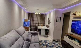 Imagem 2: Apartamento com 3 dormitórios à venda, 60 m² por R$ 370.000,00 - Vila Scarpelli - Santo An