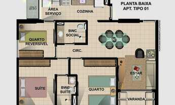 Imagem 6: Apartamento para venda em Candeias