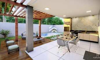 Imagem 3: Casa com 3 dormitórios à venda, 156 m² por R$ 850.000 - Cidade Alpha - Eusébio/CE