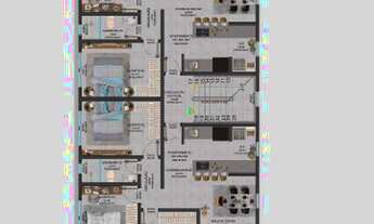 Imagem 2: Apartamento próximo ao mar com 2 dormitórios à venda, 89 m² por R$ 430.000 - Itajuba - Bar
