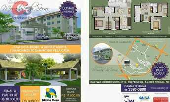 Imagem 2: Apartamento com 3 dormitórios à venda por R$ 180.000,00 - Rio Pequeno - São José dos Pinha