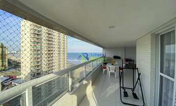 Imagem 2: Apartamento com 2 dormitórios à venda, 109 m² por R$ 750.000 - Aviação - Praia Grande/SP