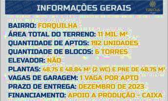 Imagem: Apartamento para venda com 48 metros quadrados