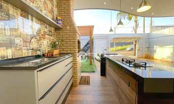 Imagem 6: Casa com 3 dormitórios à venda, 230 m² por R$ 900.000,00 - Terras de Santa Bárbara - Santa