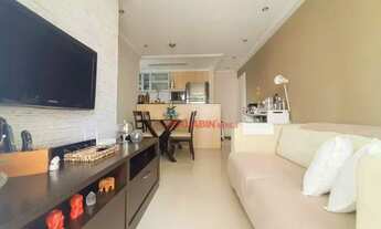 Imagem 3: Apartamento com 2 dormitórios para alugar, 48 m² por R$ 3.650,00/mês - Vila Anastácio - Sã