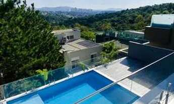 Imagem 6: Mansão em Alphaville condomínio vila Solaia 4 suítes casa nova