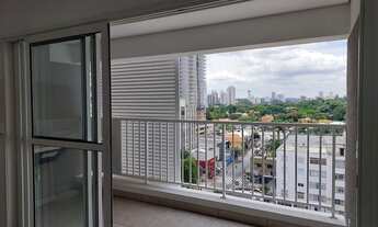 Imagem: Apartamento 1 dorm, living com ampla varanda