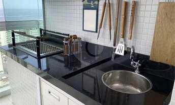 Imagem 5: Amplo apartamento vista mar Boqueirão, varanda gourmet, 3 suítes, 3 vagas