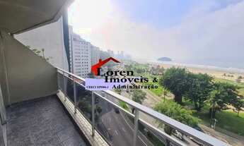 Imagem 5: Apartamento Frente 2 dormitórios Vista para o Mar Itararé Sv!