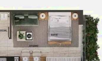 Imagem 6: Apartamento Com 1 Dormitório à Venda, 25 M² Por R$ 312.950,00 - Cabo Branco - João Pessoa