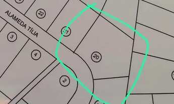 Imagem 3: Limdo terreno de 1.743m² no condomínio Forest Hills - Granja Viana