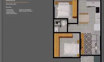 Imagem 9: Apartamento para Venda em Florianópolis, Ingleses do Rio Vermelho, 1 dormitório, 1 banheir