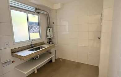 Imagem 4: Excelente apartamento com quintal. Que possui 2 quartos no Cond. Sol do Pontal - SG