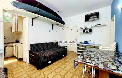 Imagem 4: Apartamento para locação anual na praia das Pitangueiras, 01 dormitório, 02 quadras da pra