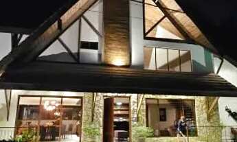 Imagem: Casa de alto padrão para curtir o frio