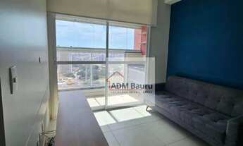 Imagem 3: Apartamento com 1 dormitório para alugar, 41 m² por R$ 3.340/mês - Vila Aeroporto Bauru