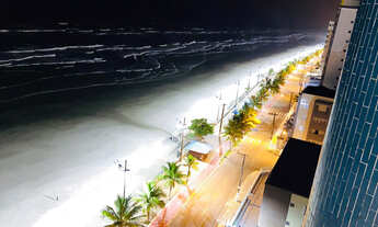 Imagem 3: Apartamento TOP 113 m² Centro Mongaguá Frente Mar mobiliado 3 quartos