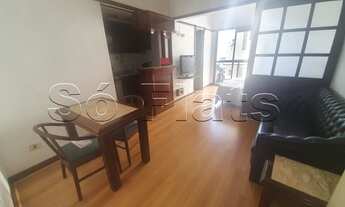 Imagem 6: Flat Champs Elysees com 32m² contendo 1 dormitório e 1 vaga de garagem para locação no cen