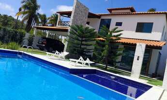 Imagem 2: Casa condomínio pé na areia, 4 quartos 3 suítes praia de Sonho Verde Paripueira