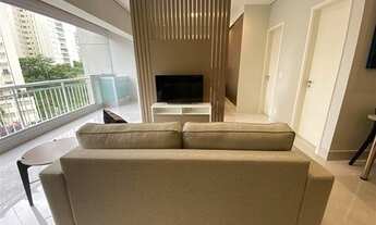 Imagem 2: Apartamento 01 dormitório mobiliado em frente à Reserva Tamboré