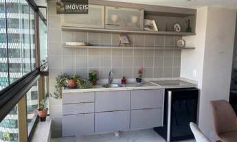 Imagem 2: Apartamento 204 m2, andar alto, mobiliado, closet, lazer completo