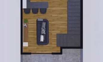 Imagem 2: Casa com entrada independente 2 quartos no Bairro Novo Centro em Santa Luzia sendo 1 suite