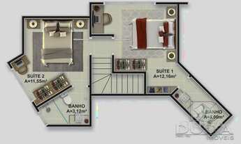 Imagem 7: Apartamento 3 dormitório no Itacorubi