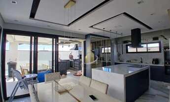 Imagem 4: Sobrado com 3 dormitórios à venda, 285 m² por R$ 1.850.000 - Condomínio Malibu - Caçapava