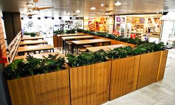 Imagem 3: Lojas para alugar ideal para quem quer montar um self service, disponível no Edifício Av