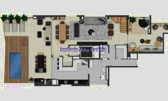 Imagem 3: Cobertura Duplex - 371m - 6 vgs - Bairro Alto da Lapa