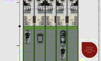 Imagem 6: Sobrados Geminados C/03 Quartos Sendo 01 Suite+02 Vagas de Garagem e Otimo Padrao em Acaba