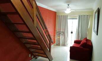 Imagem 2: Cobertura com 3 dormitórios para alugar, 112 m² por R$ 2.983,89/mês - Vila Nova - Cabo Fri