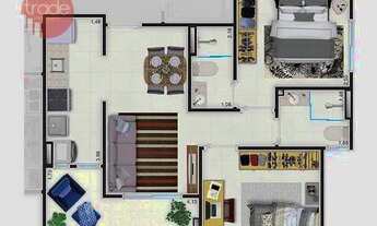 Imagem 7: Apartamento com 2 dormitórios à venda, 52 m² por R$ 221.000,00 - Distrito de Bonfim Paulis