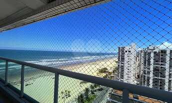 Imagem 2: Prédio frente mar - 2 Dormitórios - 1 suíte - Piscina - 3 vagas - Aviação - Praia Grande