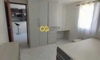 Imagem 5: Quarto e sala mobiliado. Piscina no prédio