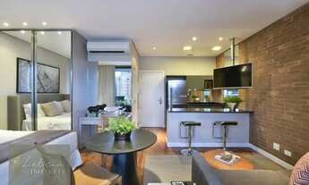 Imagem 2: Apartamento com 1 dormitório para alugar, 43 m² por R$ 8.200,00/mês - Vila Olímpia - São P