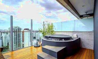 Imagem 3: Cobertura duplex para venda tem 182 metros quadrados com 3 quartos em Itaim Bibi - São Pau