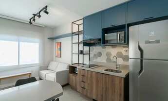 Imagem 6: Apartamento mobiliado para alugar no Farroupilha com 1 quartos (1 suíte