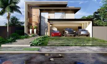 Imagem 2: Casa com 4 dormitórios à venda, 299 m² por R$ 2.890.000 - Condominio Figueira Garden - Ati