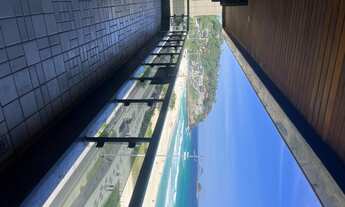 Imagem 2: Av do pepe debruçada no mar e pedra da Gávea