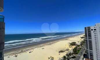 Imagem 4: Prédio frente mar - 2 Dormitórios - 1 suíte - Piscina - 3 vagas - Aviação - Praia Grande