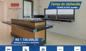 Imagem 7: SI: Casa alto padrão com 3 suítes, no condomínio Terras do Alphaville 3, Cidade Alpha, Eus