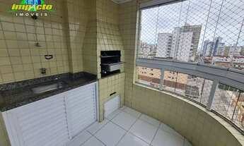 Imagem 2: Apartamento com 2 dormitórios à venda, 95 m² por R$ 405.000,00 - Vila Guilhermina - Praia
