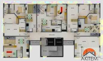 Imagem 4: Apartamento com 1 dormitório à venda, 36 m² por R$ 220.000 - Casa Caiada - Olinda/PE