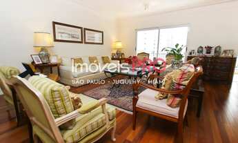 Imagem 3: Apartamento 3 suítes mais home theater neoclássico 262 m2 novo no coração do itaim