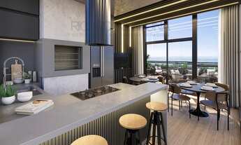 Imagem 6: Apartamento 1 quarto vista mar e sacada com churrasqueira - Porto Belo/SC